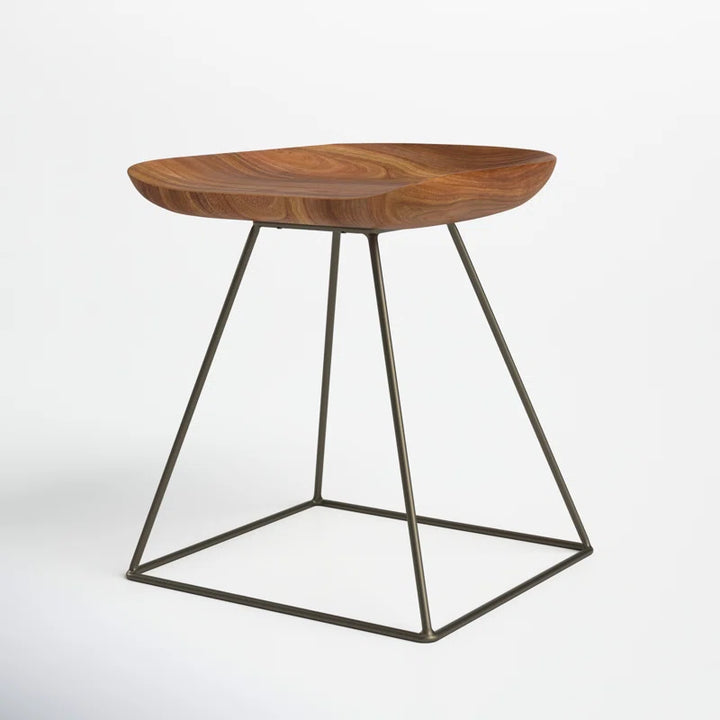 Monticello Solid Wood Accent Stool