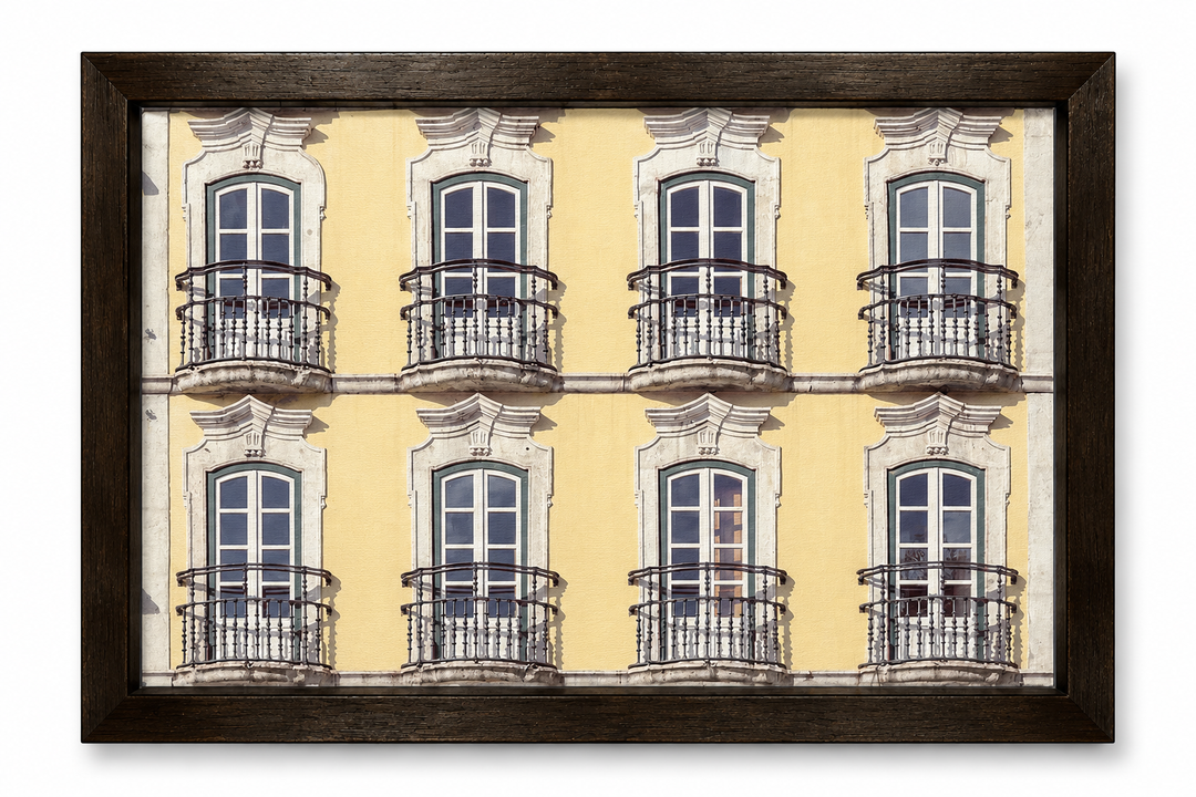 Lisbon Yellow Building