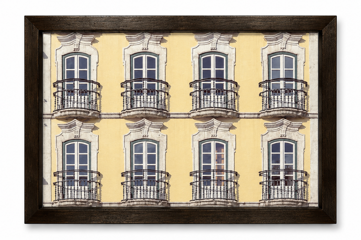 Lisbon Yellow Building