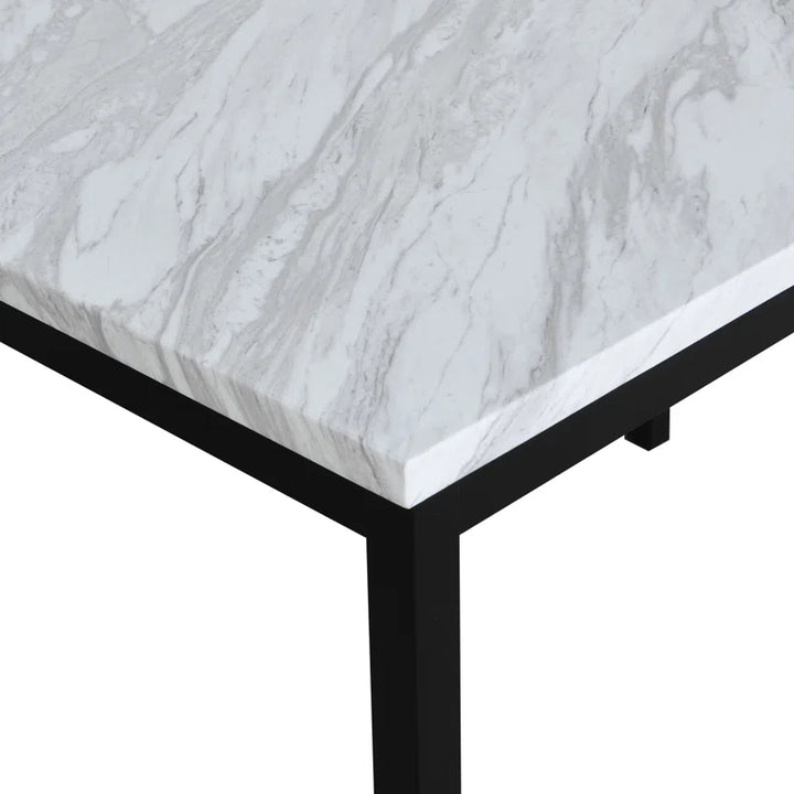 Nydam Faux Marble Dining Table