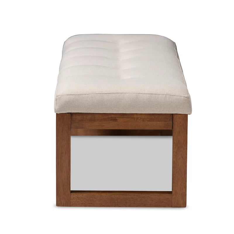 Chmura Polyester Blend Upholstered Bench