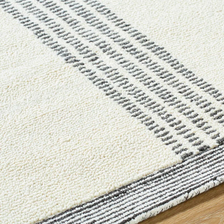 Tinnley Hand Tufted Wool Striped Rug