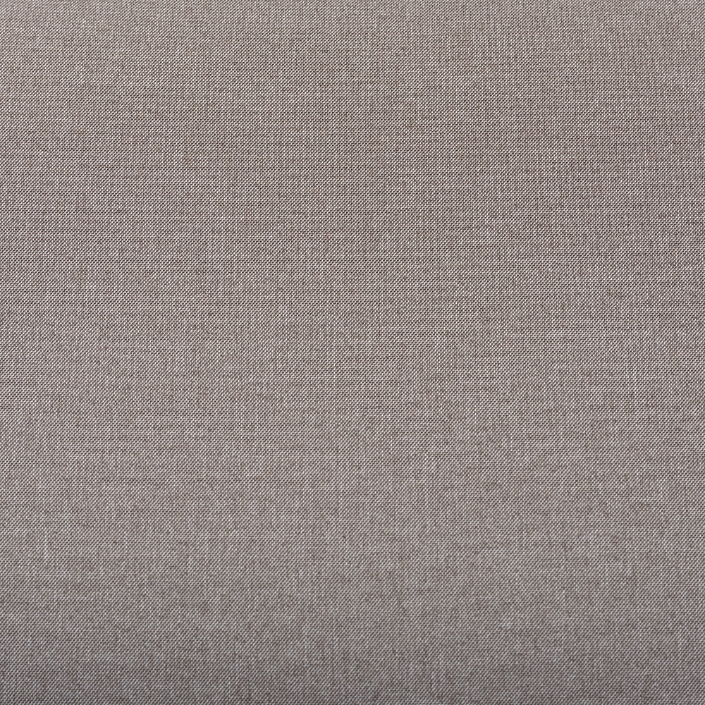 Contemporary Grey Fabric Upholstered Ottoman