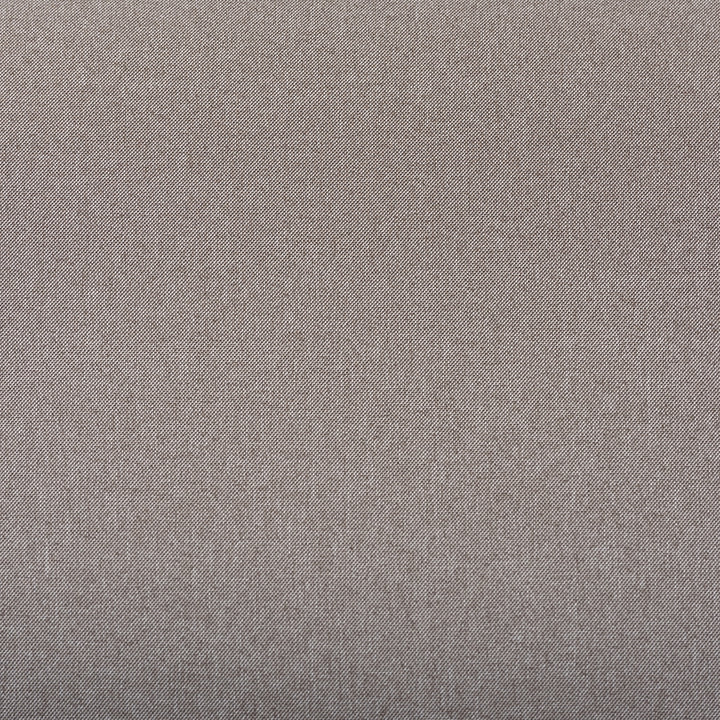 Contemporary Grey Fabric Upholstered Ottoman
