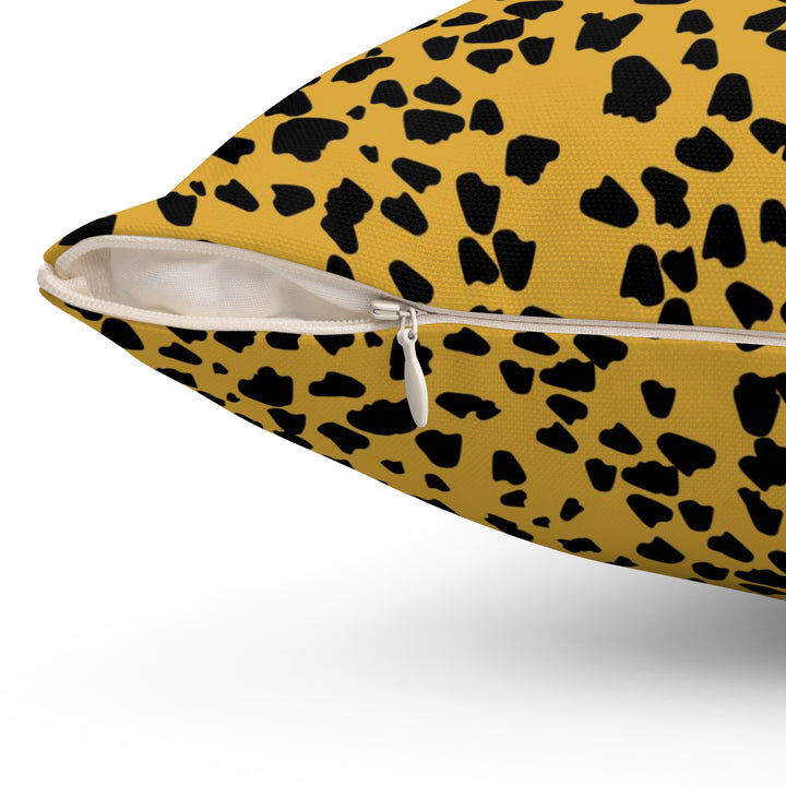 Micro Cheetah Throw Pillow