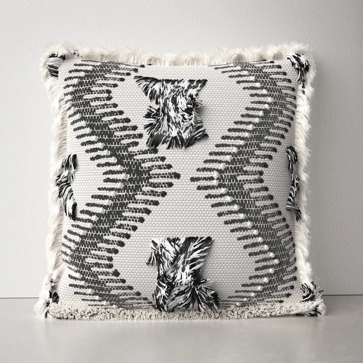 Maffs Chevron Wool Throw Pillow