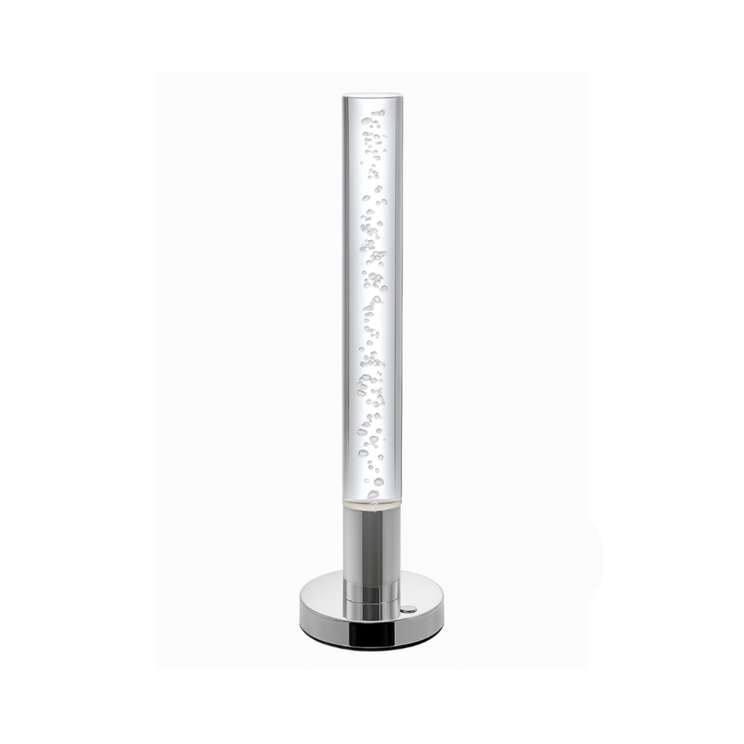 Acrylic cylinder Table Lamp with a Touch Switch