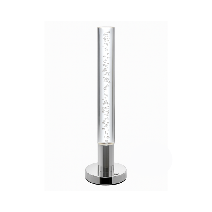 Acrylic cylinder Table Lamp with a Touch Switch