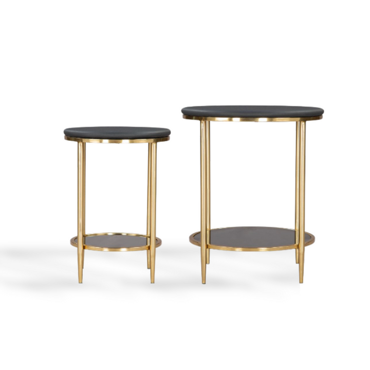 Koper Coffee Table Set – Black