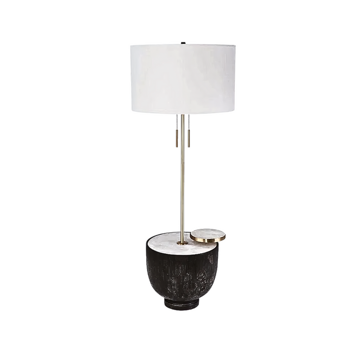 Theo Floor Lamp in Black