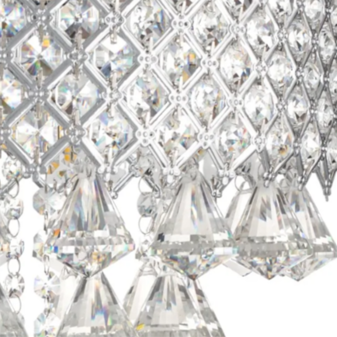 Grand 6 LED Light Table Lamp // Chrome