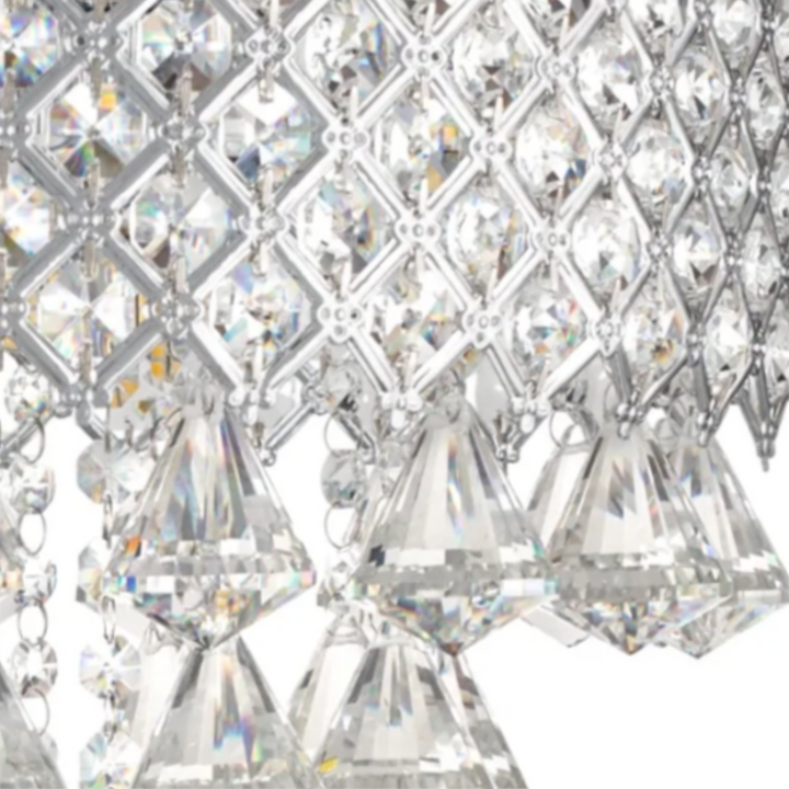 Grand 6 LED Light Table Lamp // Chrome
