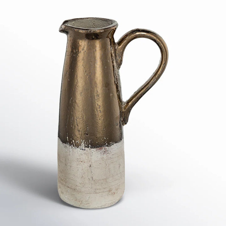 Libra Handmade Terracotta Decorative Bottle