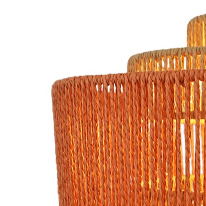 Phosma Floor Lamp Gold and Natural - Terracotta