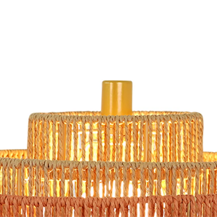 Phosma Floor Lamp Gold and Natural - Terracotta