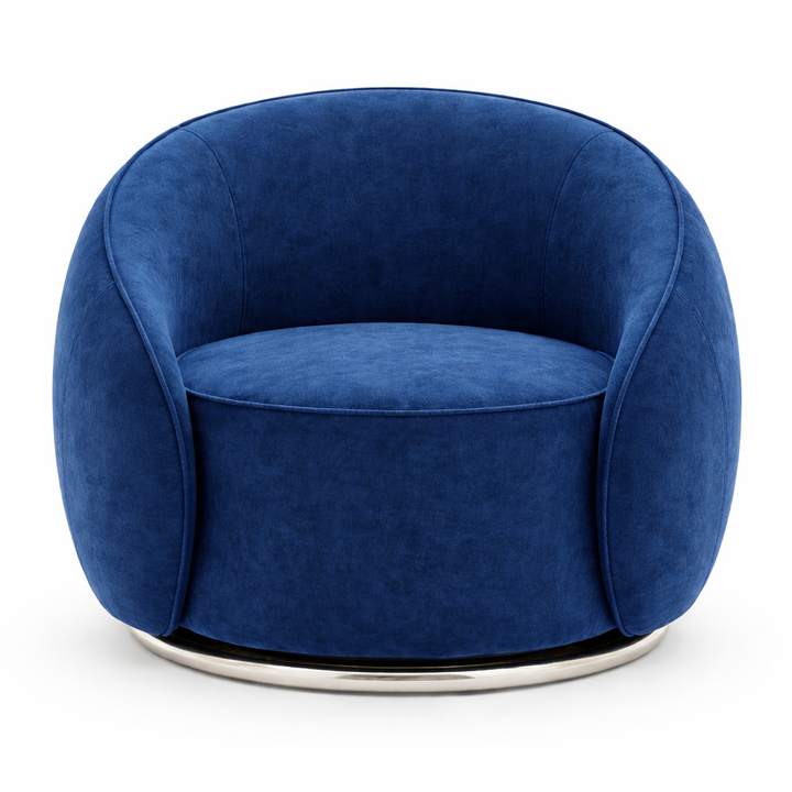 Sapphire Swing Luxury Swivel Accent Chair: