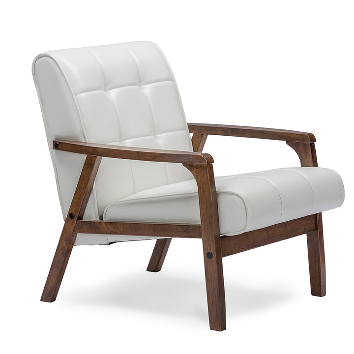 Mid-Century Masterpieces Club Chair - White