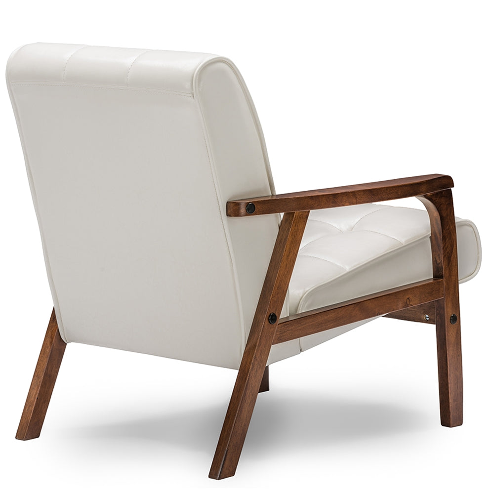 Mid-Century Masterpieces Club Chair - White