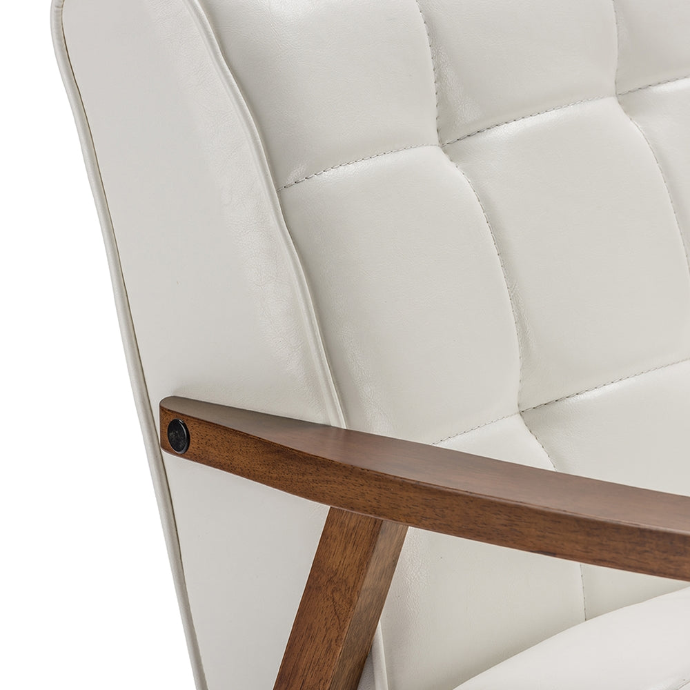 Mid-Century Masterpieces Club Chair - White