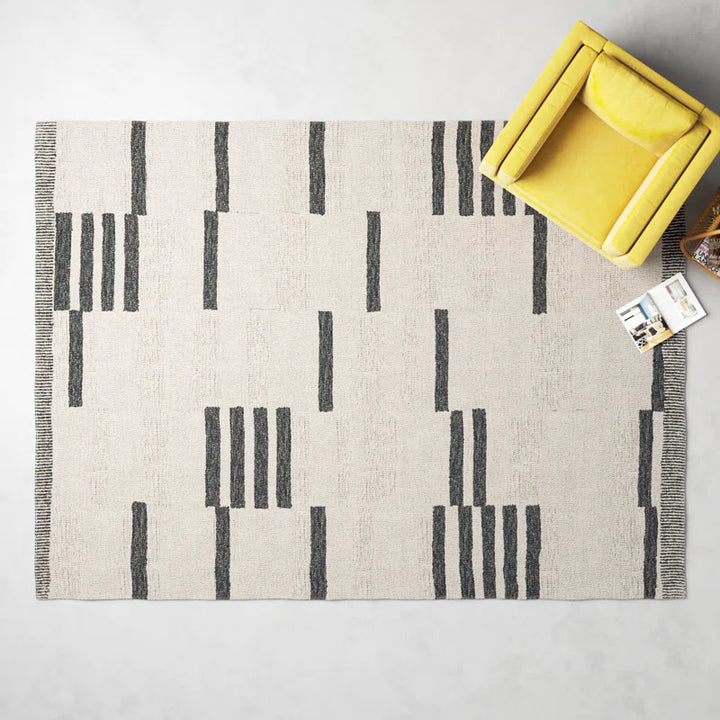 Uptown Hand Tufted Wool Geometric Rug