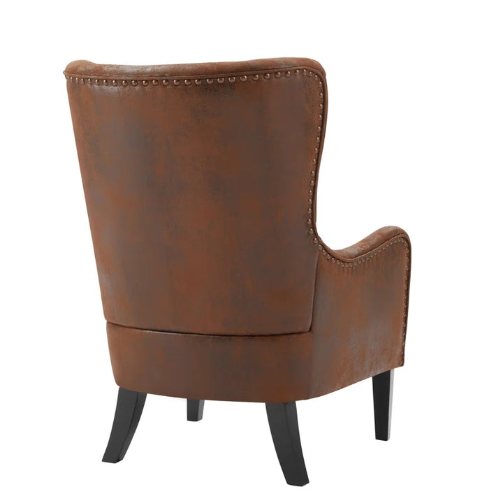 Adetola Upholstered Wingback Chair