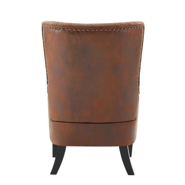 Adetola Upholstered Wingback Chair