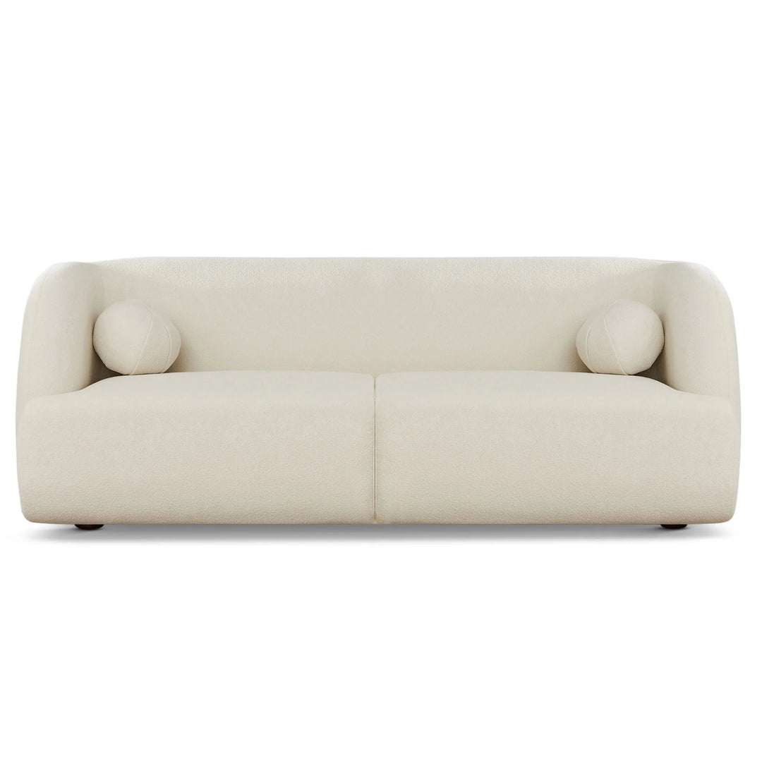 Anna Ivory Boucle Sofa