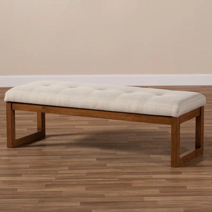 Chmura Polyester Blend Upholstered Bench