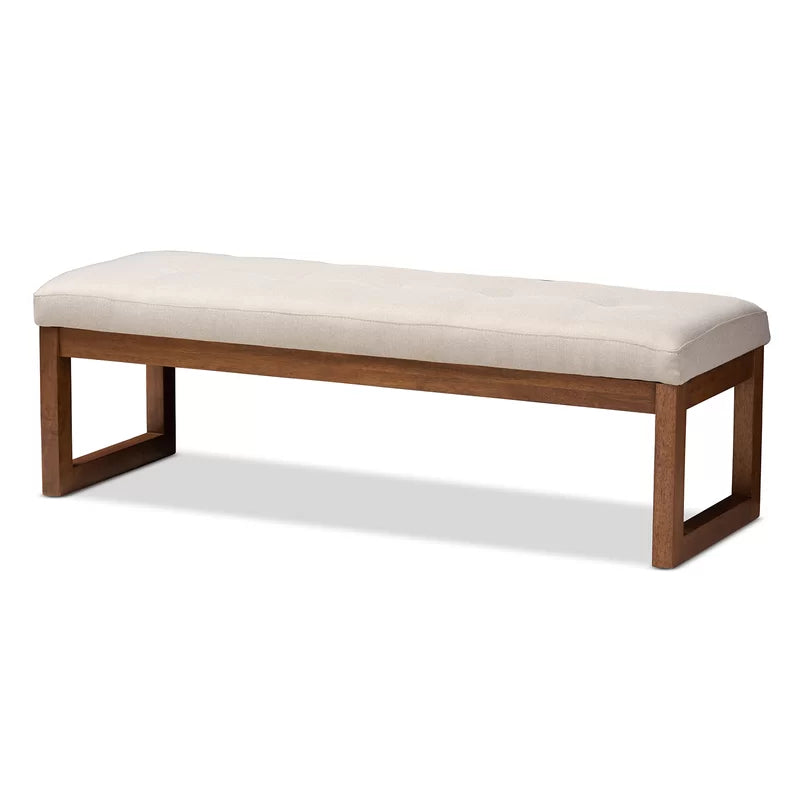 Chmura Polyester Blend Upholstered Bench