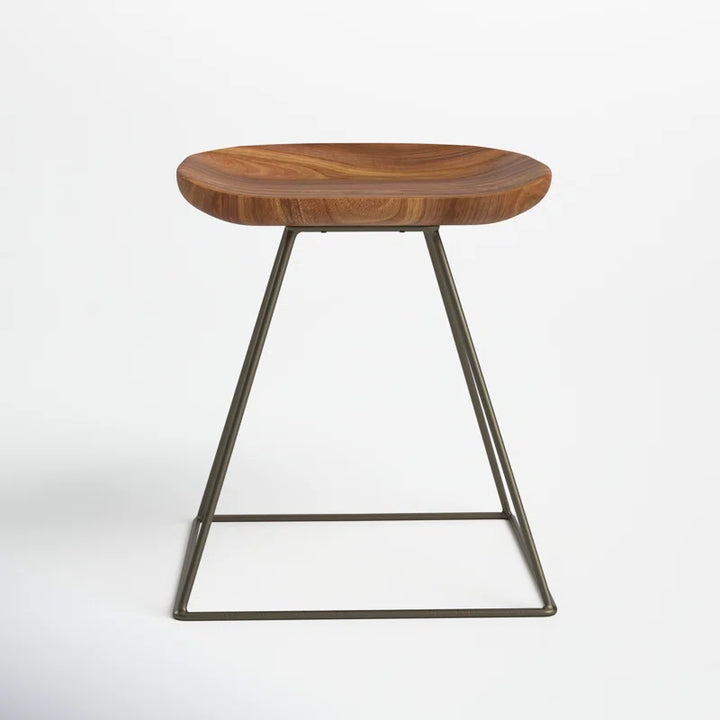 Monticello Solid Wood Accent Stool