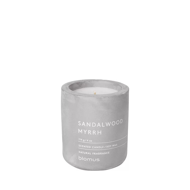 FRAGA Sandalwood Myrrh Scented Jar Candle