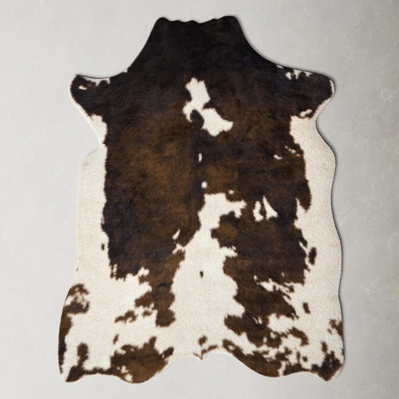 Epic Faux Cowhide Animal Print Rug