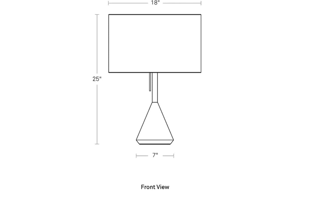 Flask Table Lamp