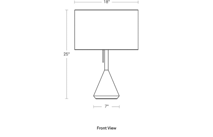 Flask Table Lamp