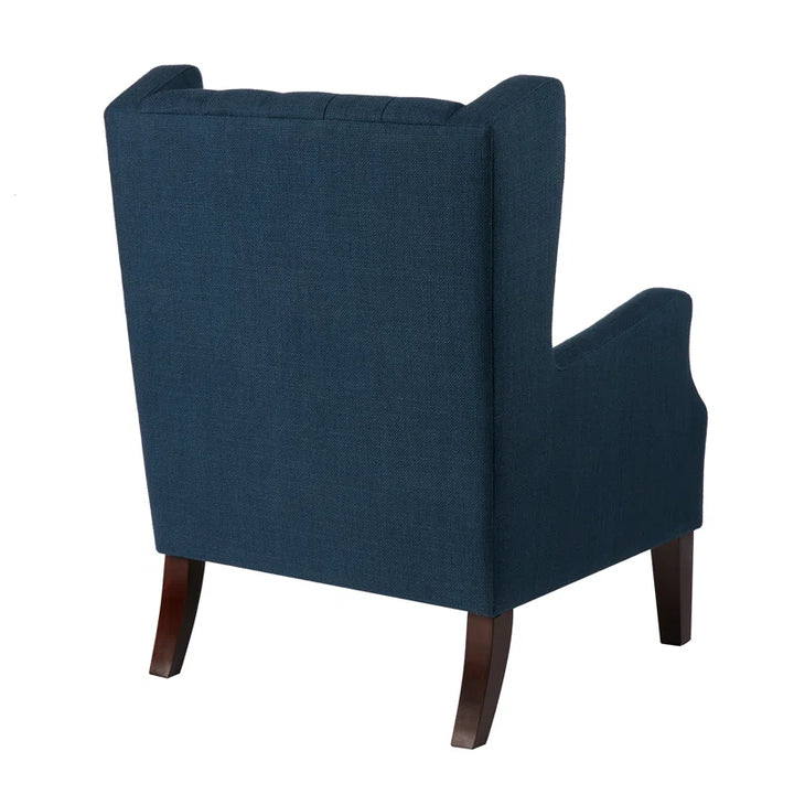 Allis Upholstered Button Tufted Wingback Chair