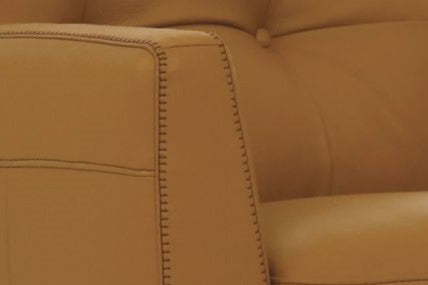 Radwan Chair; Camel Leather
