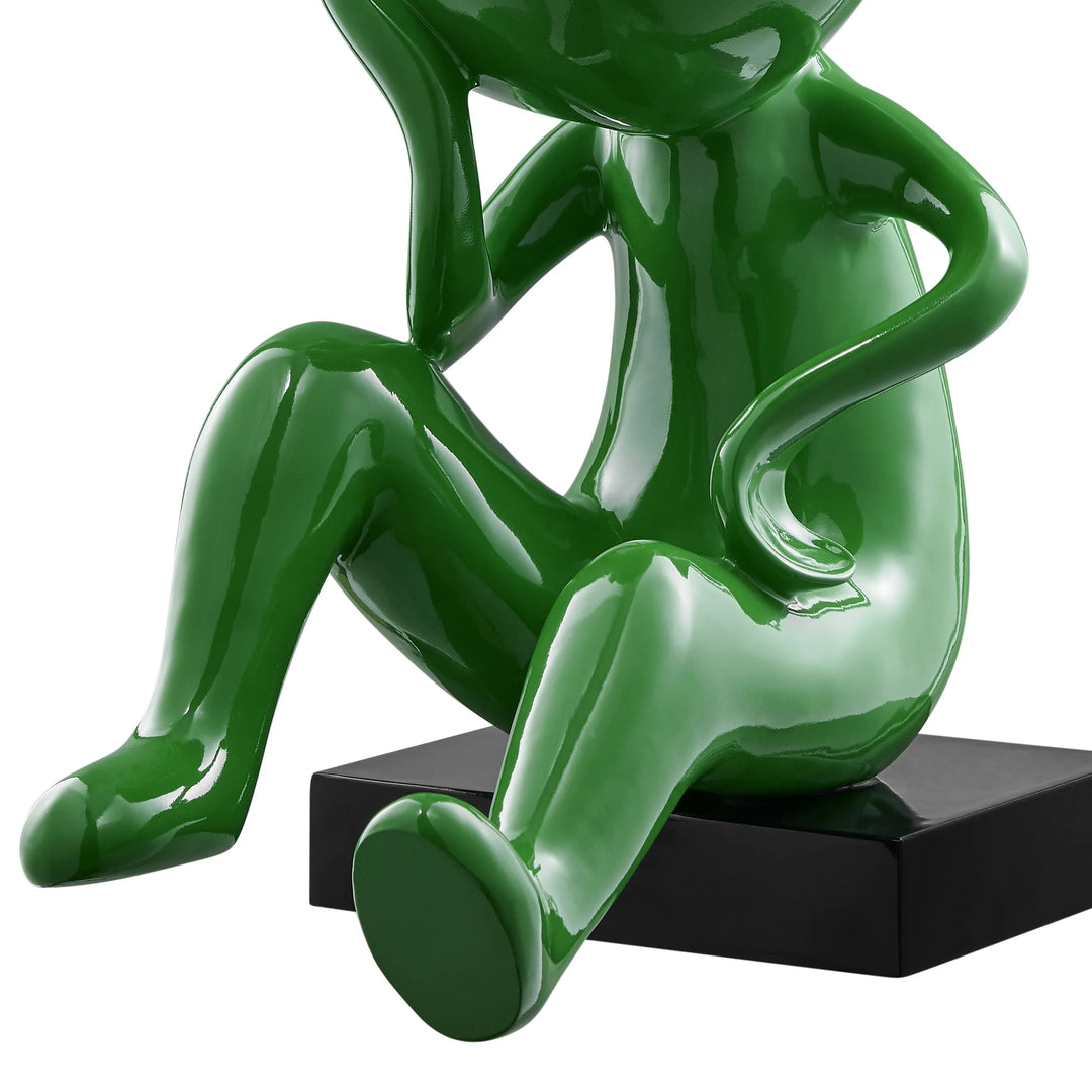 Verde Thinker Sculpture