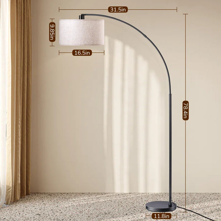 Pantin 78.4" Arched Floor Lamp