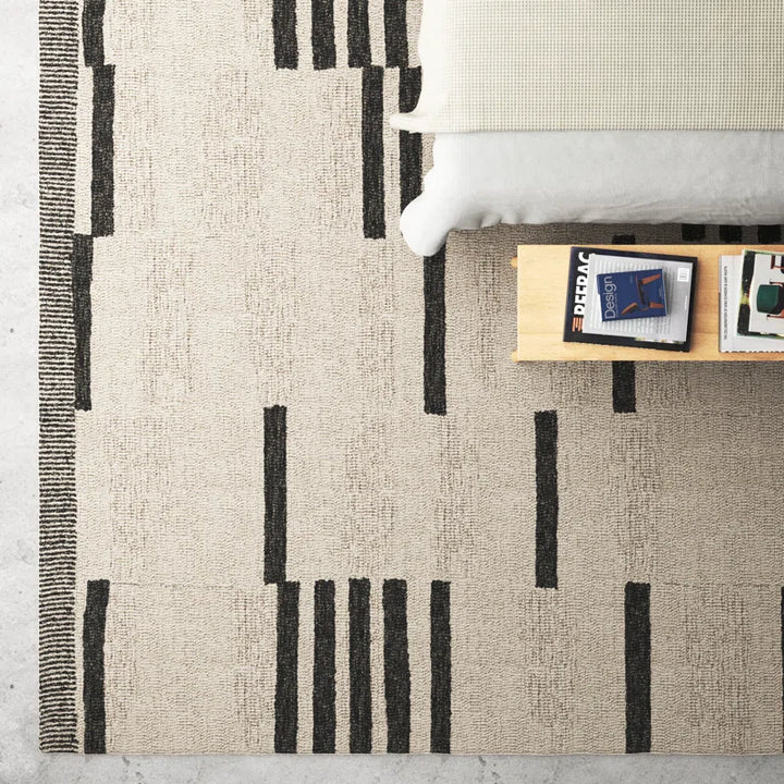 Uptown Hand Tufted Wool Geometric Rug