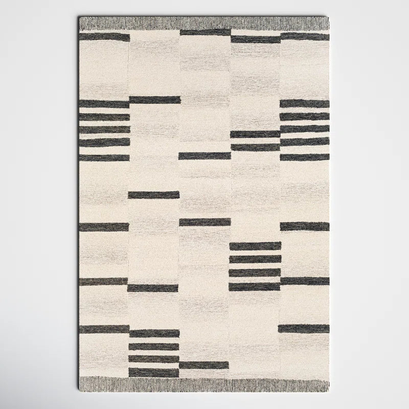 Uptown Hand Tufted Wool Geometric Rug