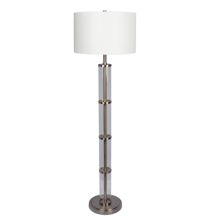Nimbus Brushed Nickel Floor Lamp
