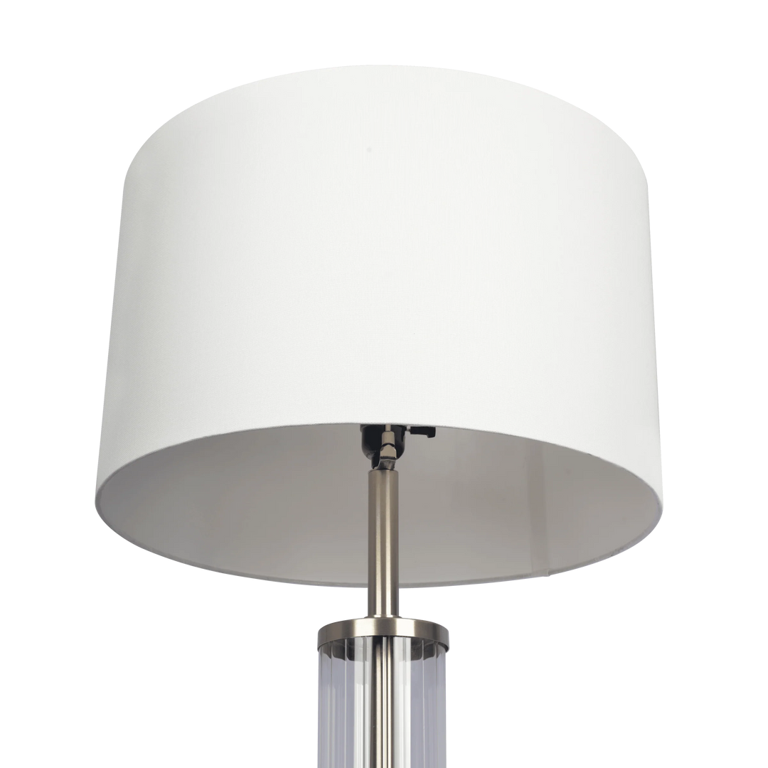 Nimbus Brushed Nickel Floor Lamp