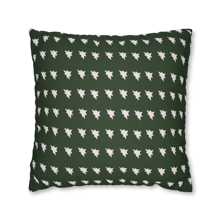 Hunter Green Grid Print Pillowcase