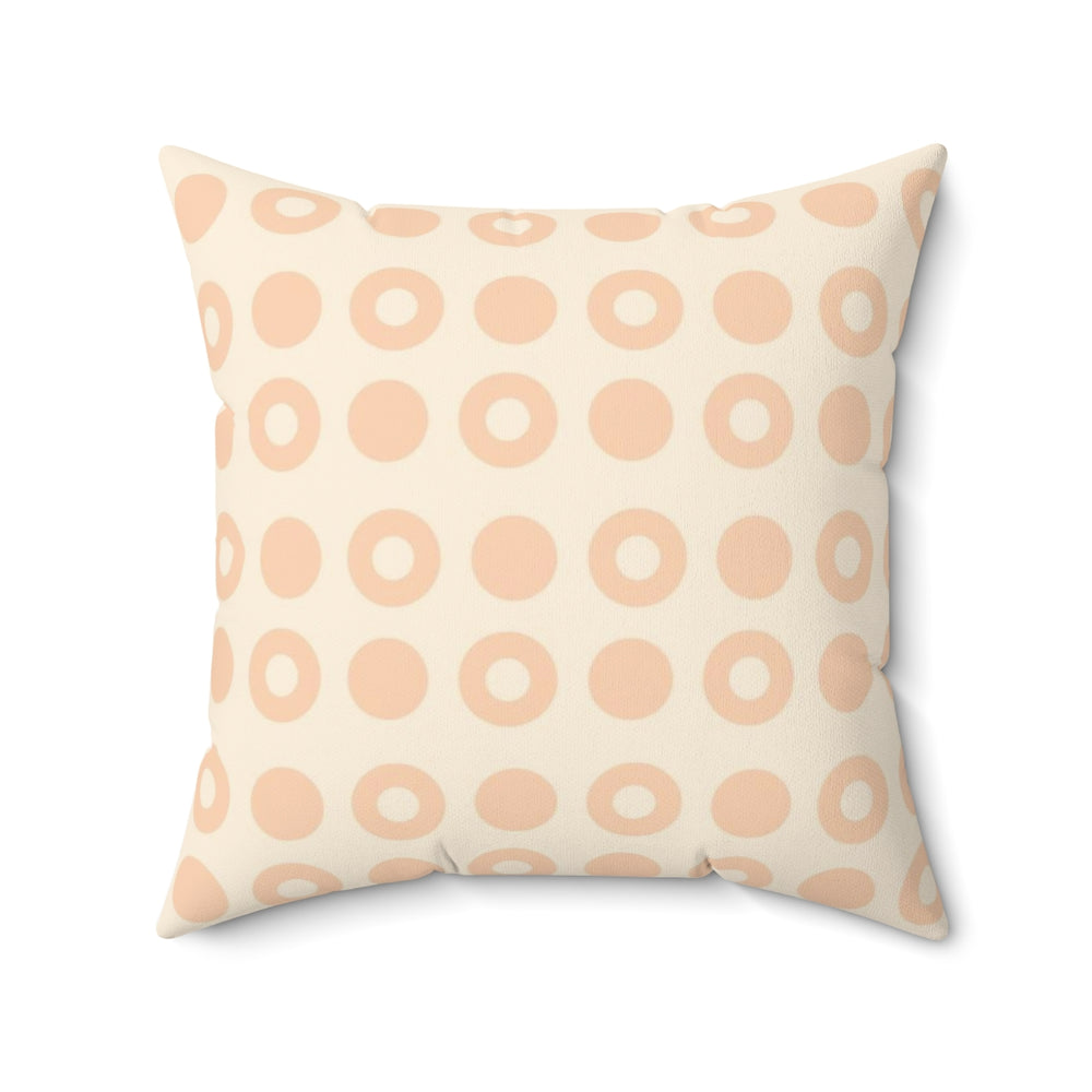 Stone and Beige Throw Pillow. - GLOBAL+ART+STYLE