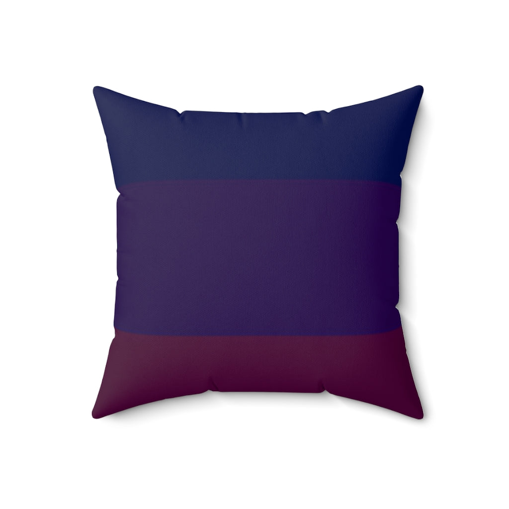 Purple and Violet Striped Pillow - GLOBAL+ART+STYLE