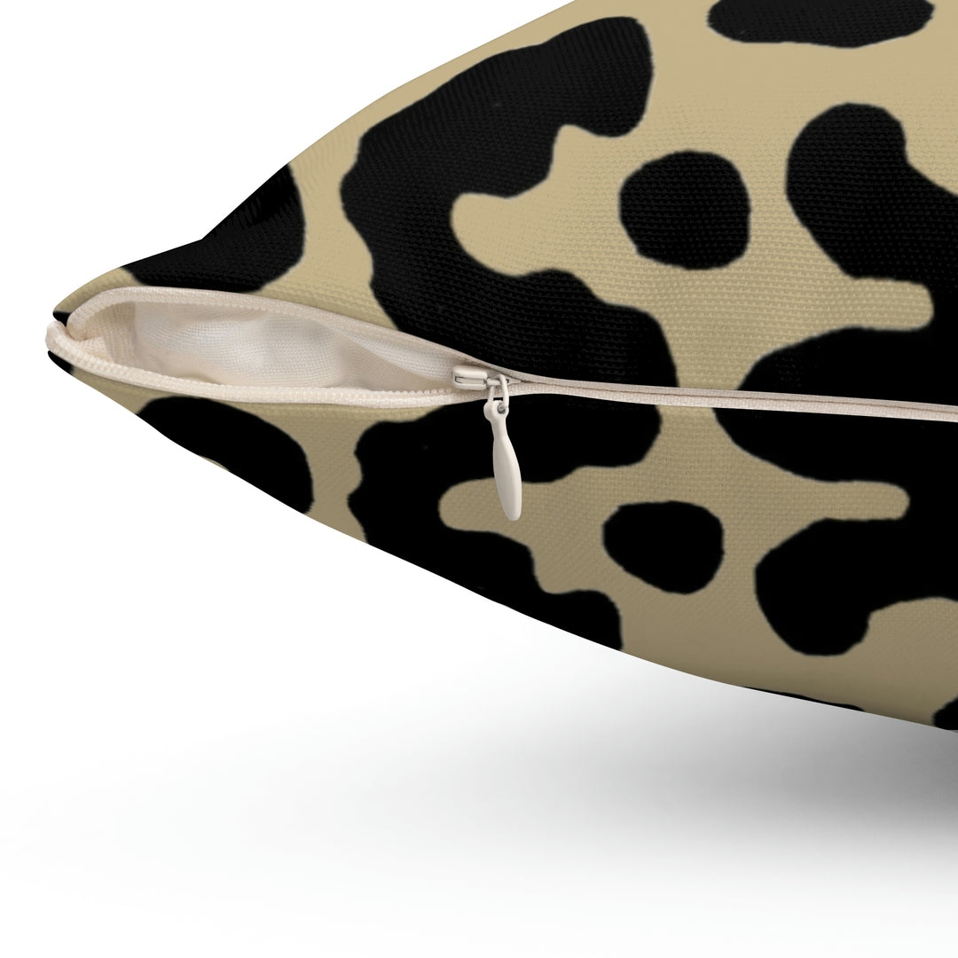 Sand Cheetah Print Pillow - GLOBAL+ART+STYLE