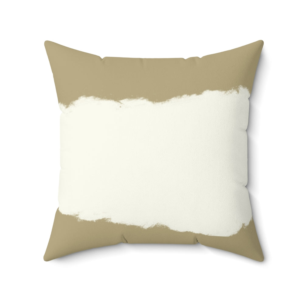 Sand and Natural Throw Pillow - GLOBAL+ART+STYLE