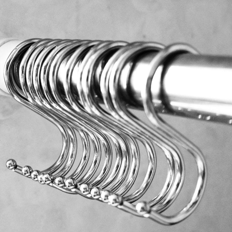 Shower Metal Opening Clasps Plus Multi-Function Hooks