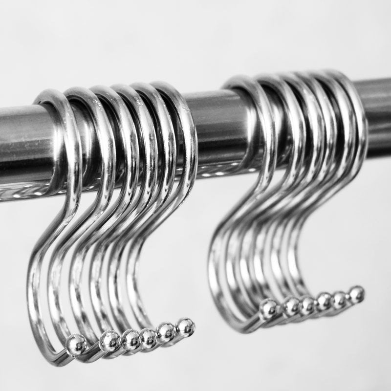 Shower Metal Opening Clasps Plus Multi-Function Hooks