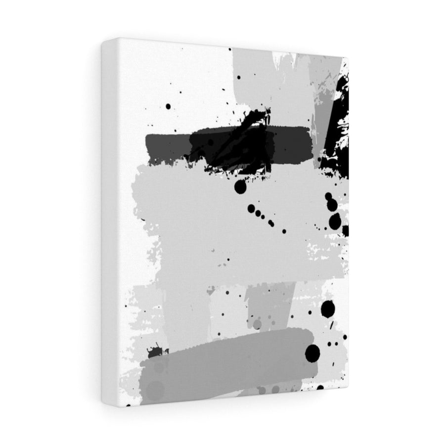 Gray and Black Abstract Painting - GLOBAL+ART+STYLE
